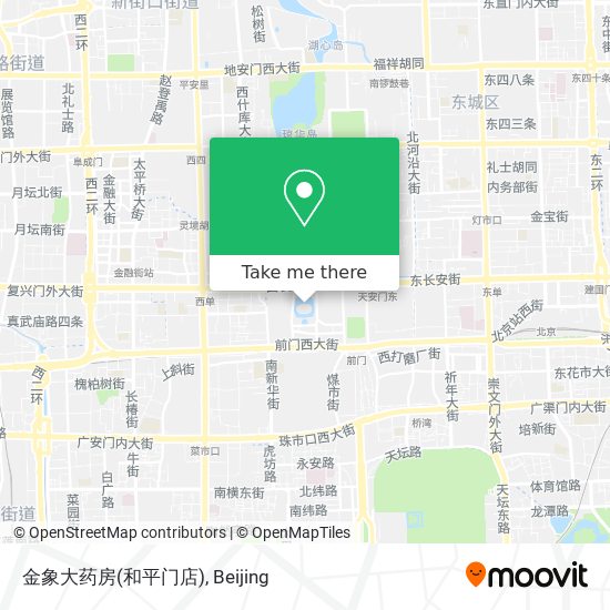 金象大药房(和平门店) map