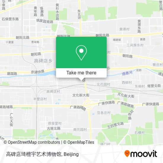 高碑店琦檀宇艺术博物馆 map