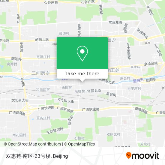 双惠苑-南区-23号楼 map