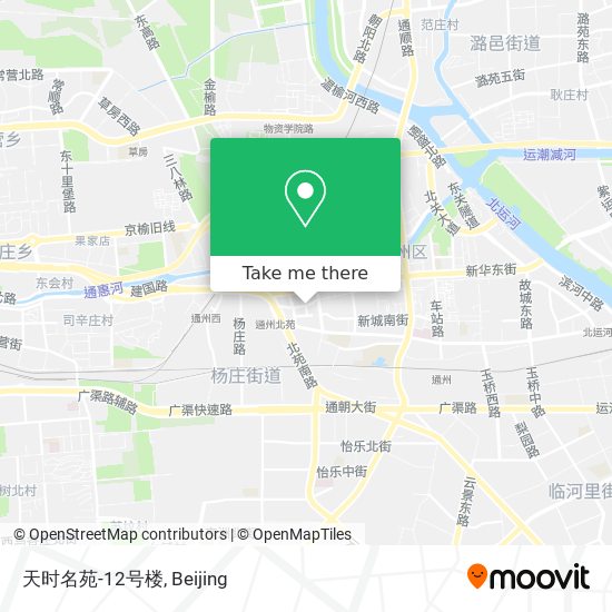 天时名苑-12号楼 map