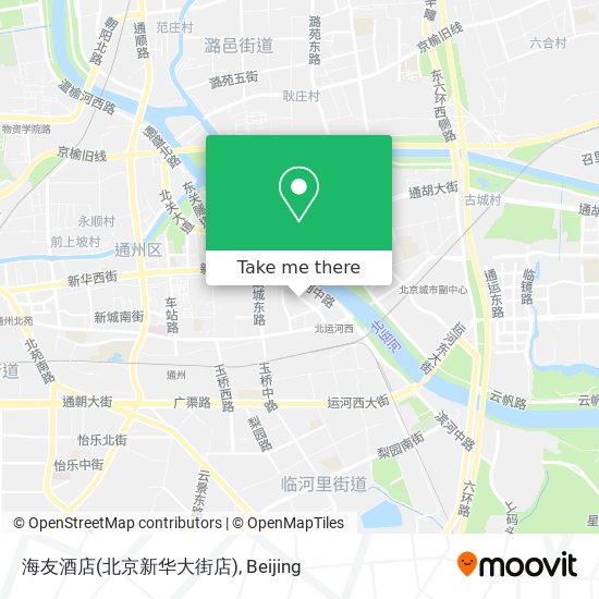 海友酒店(北京新华大街店) map