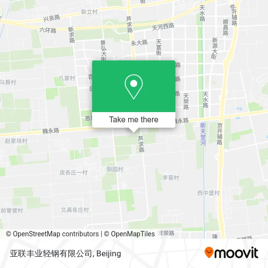 亚联丰业轻钢有限公司 map