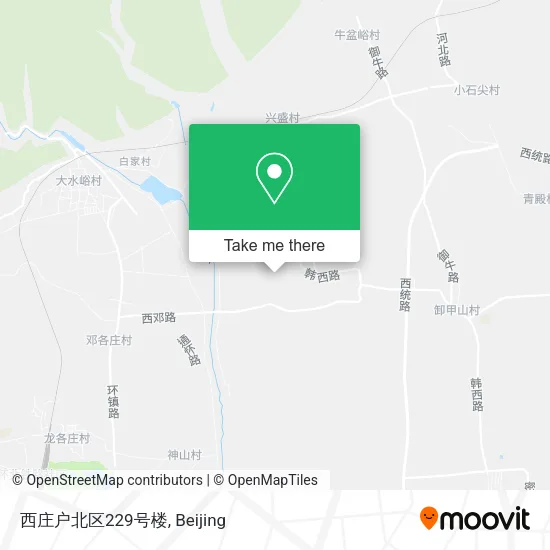 西庄户北区229号楼 map