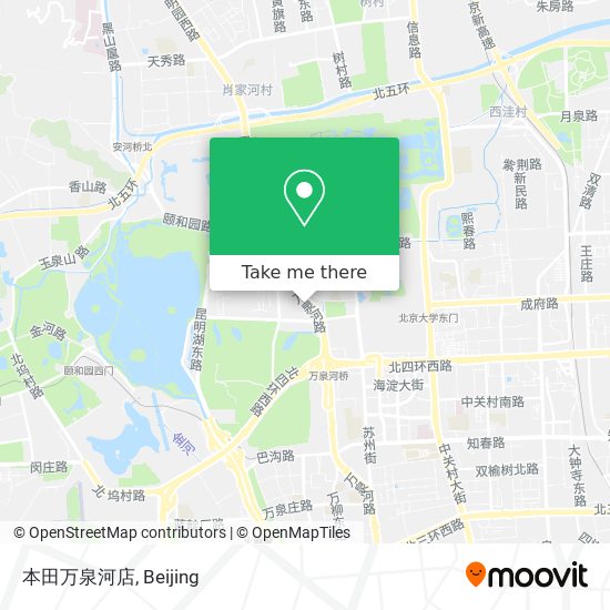 本田万泉河店 map