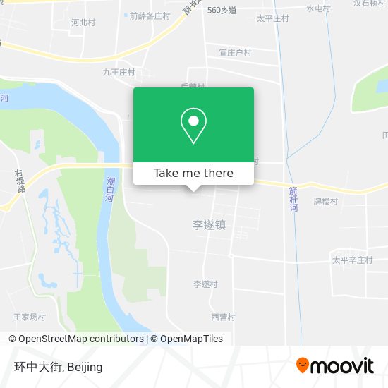 环中大街 map