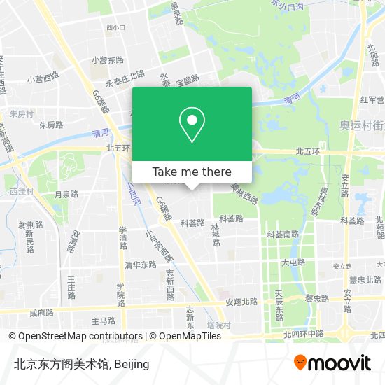 北京东方阁美术馆 map