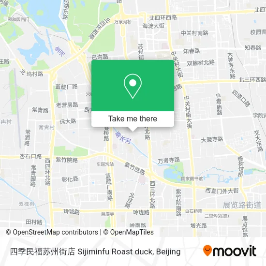 四季民福苏州街店 Sijiminfu Roast duck map