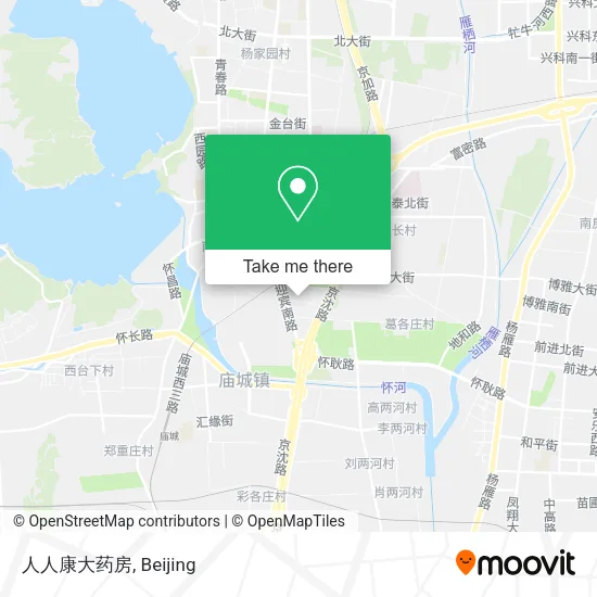 人人康大药房 map