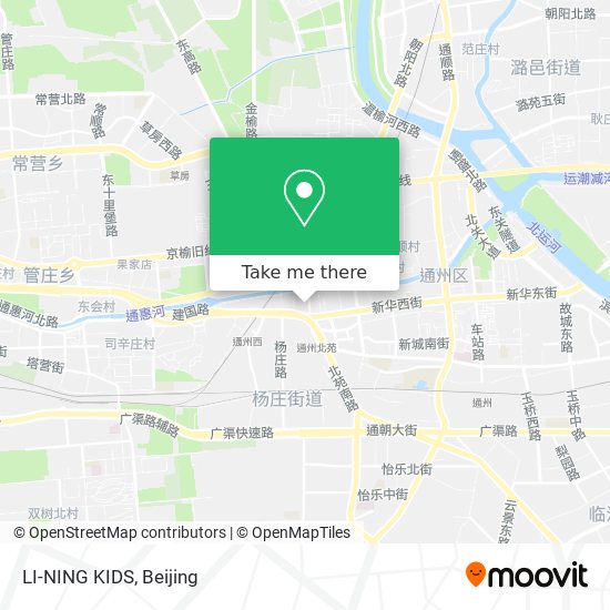 LI-NING KIDS map