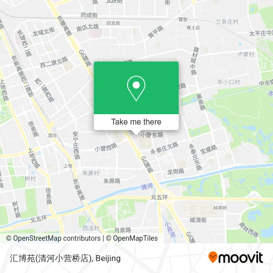 汇博苑(清河小营桥店) map