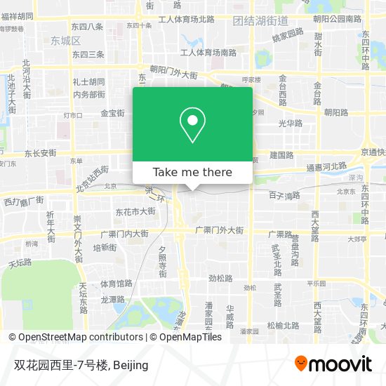 双花园西里-7号楼 map