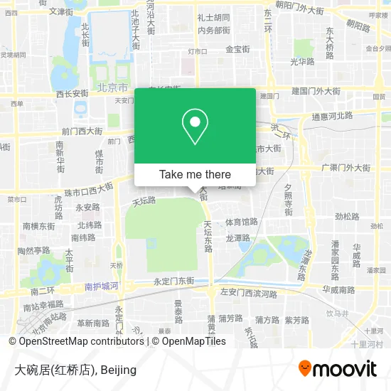 大碗居(红桥店) map