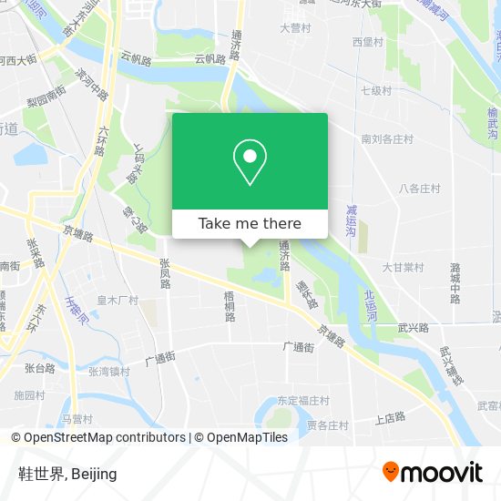 鞋世界 map