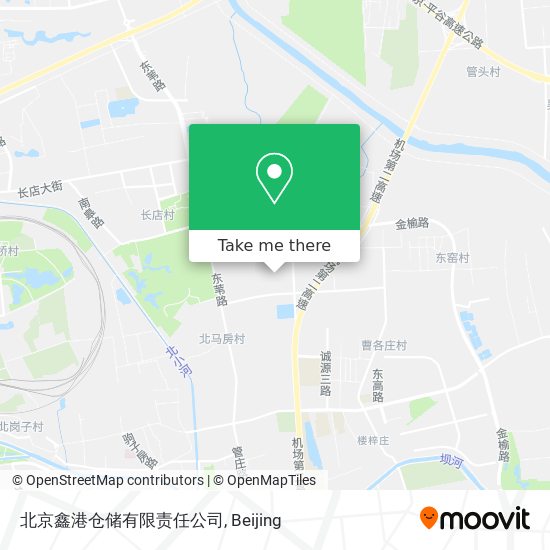 北京鑫港仓储有限责任公司 map