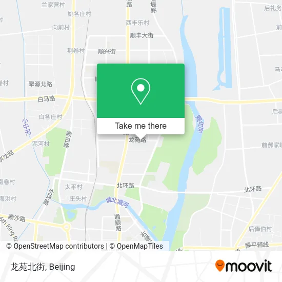 龙苑北街 map