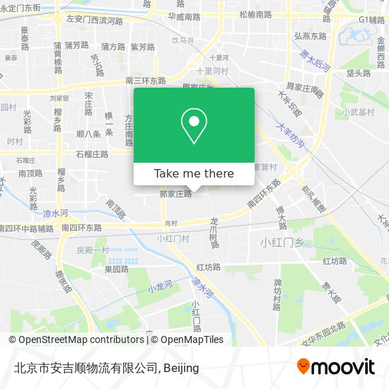 北京市安吉顺物流有限公司 map