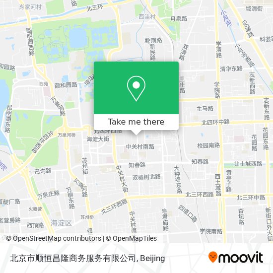 北京市顺恒昌隆商务服务有限公司 map