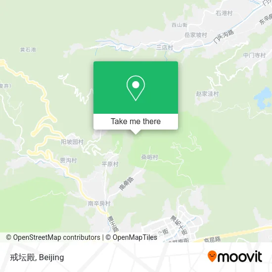戒坛殿 map