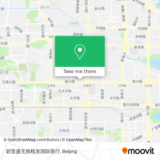 碧莲盛无痕植发国际医疗 map