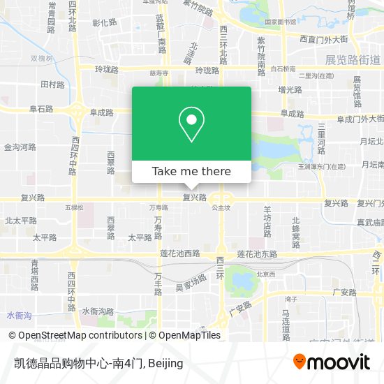 凯德晶品购物中心-南4门 map