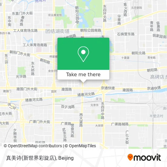 真美诗(新世界彩旋店) map