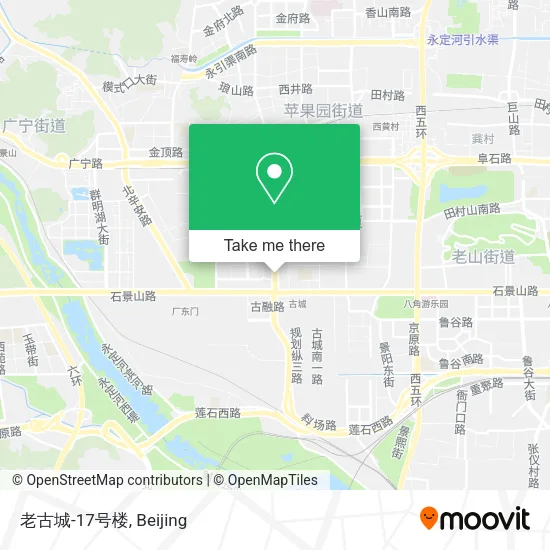 老古城-17号楼 map