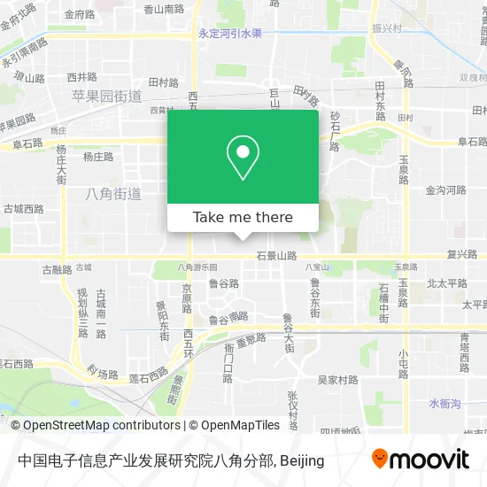 中国电子信息产业发展研究院八角分部 map