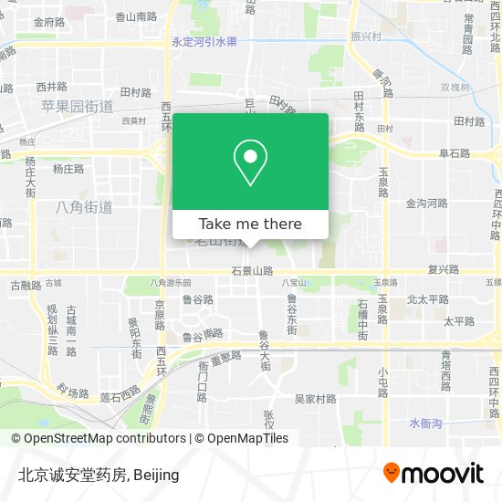 北京诚安堂药房 map