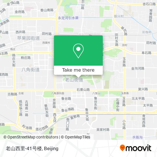 老山西里-41号楼 map