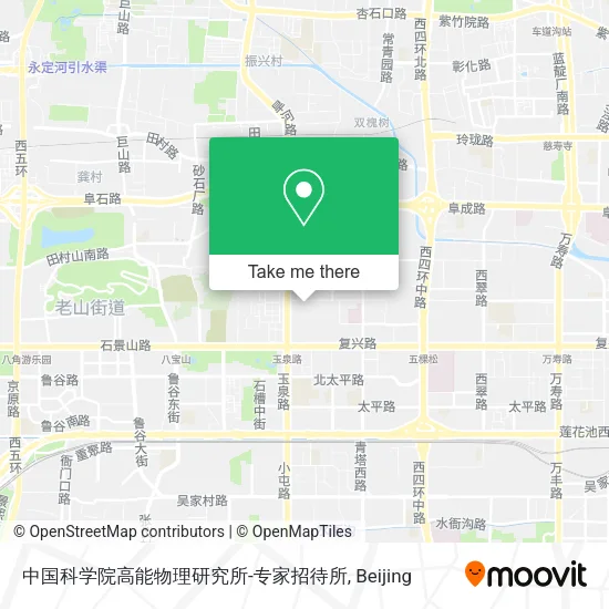中国科学院高能物理研究所-专家招待所 map