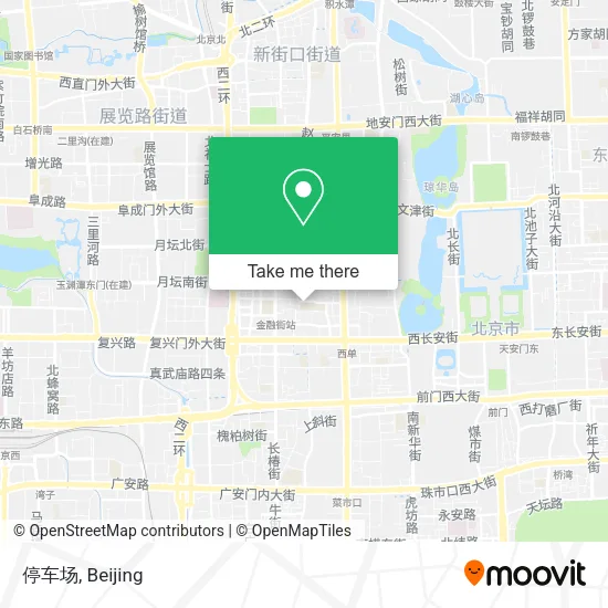 停车场 map