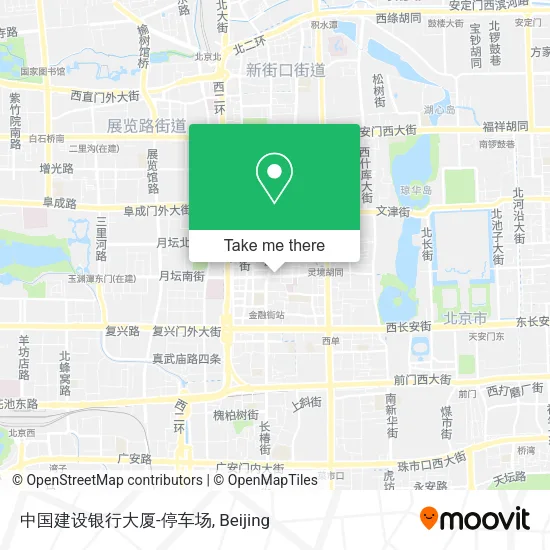 中国建设银行大厦-停车场 map