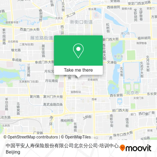中国平安人寿保险股份有限公司北京分公司-培训中心 map
