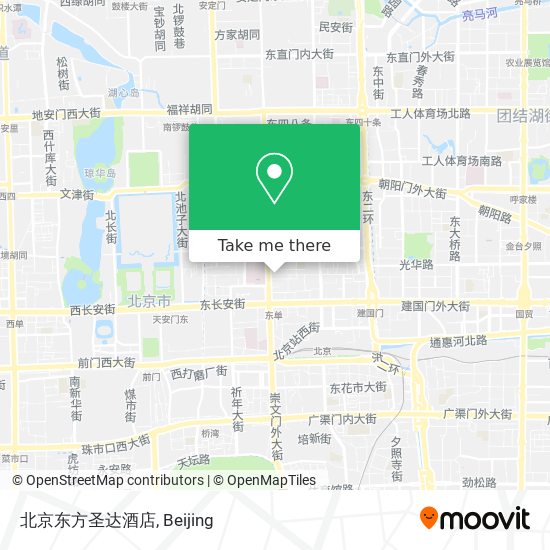 北京东方圣达酒店 map