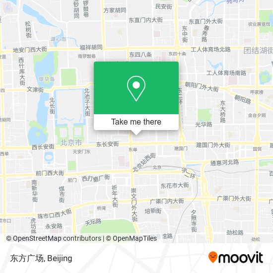 东方广场 map