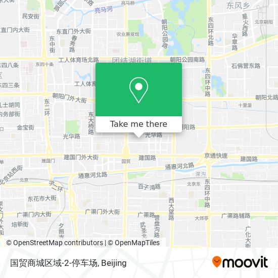 国贸商城区域-2-停车场 map