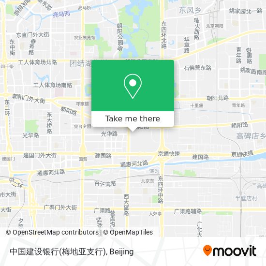 中国建设银行(梅地亚支行) map