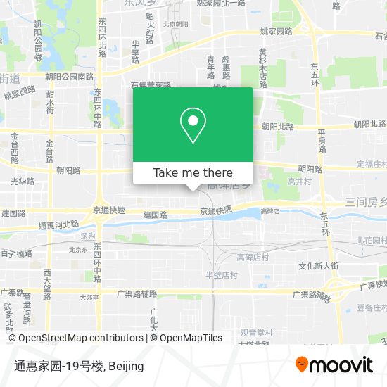通惠家园-19号楼 map