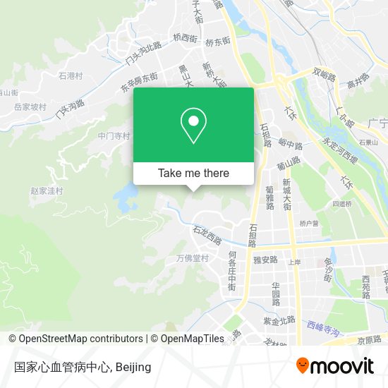 国家心血管病中心 map
