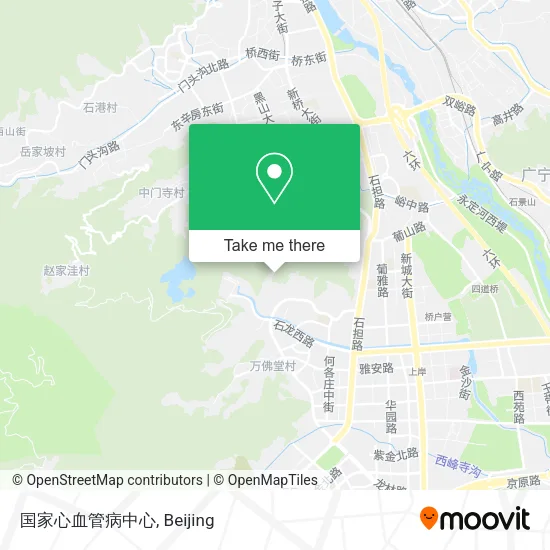 国家心血管病中心 map