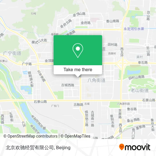 北京欢驰经贸有限公司 map