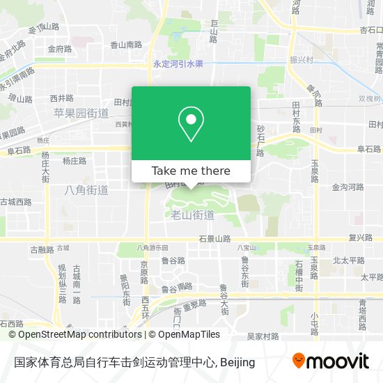 国家体育总局自行车击剑运动管理中心 map