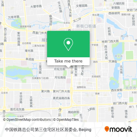 中国铁路总公司第三住宅区社区居委会 map