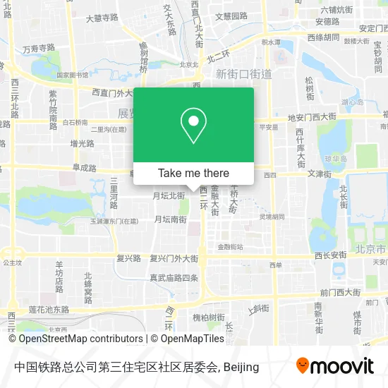 中国铁路总公司第三住宅区社区居委会 map
