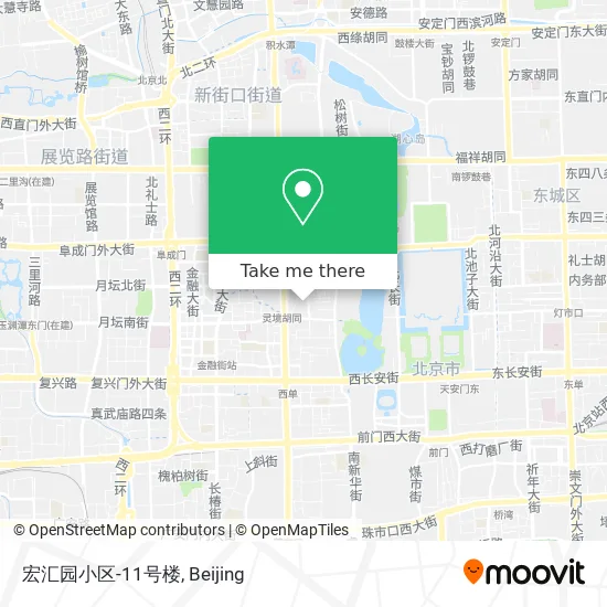 宏汇园小区-11号楼 map