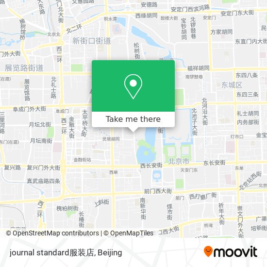 journal standard服装店 map
