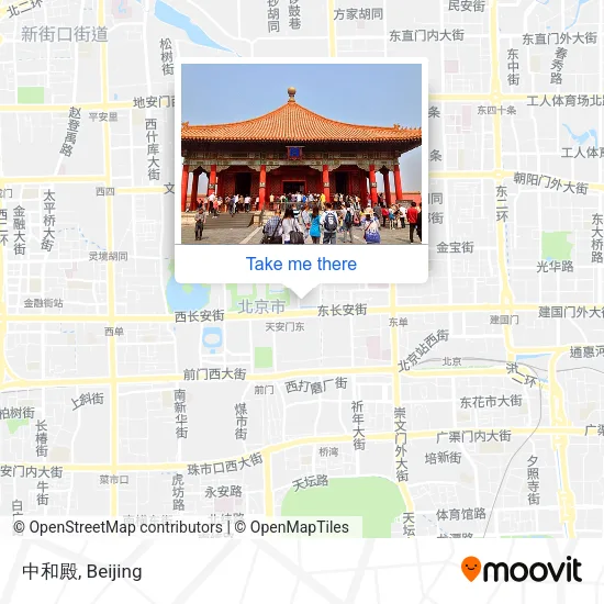 中和殿 map