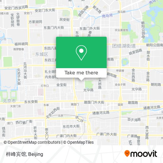梓峰宾馆 map
