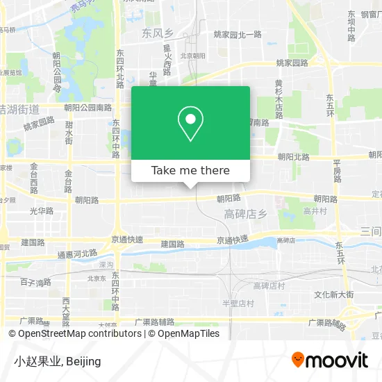 小赵果业 map