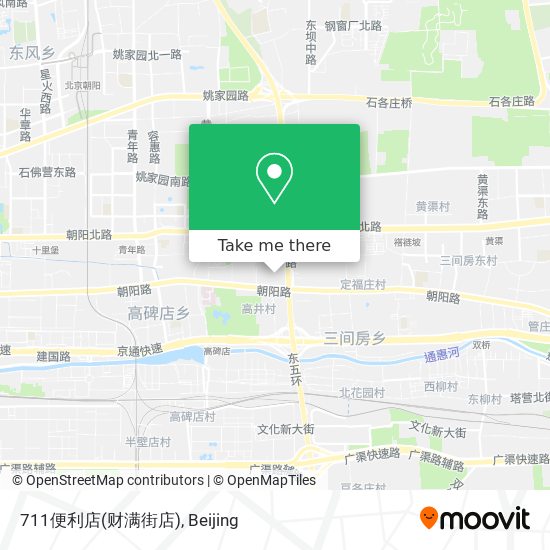 711便利店(财满街店) map